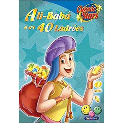 Livro Coleção Classic Stars - Ali Baba E Os 40 Ladrões (MP)