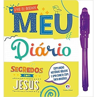 Livro Diario - Segredos Com Jesus (MP)