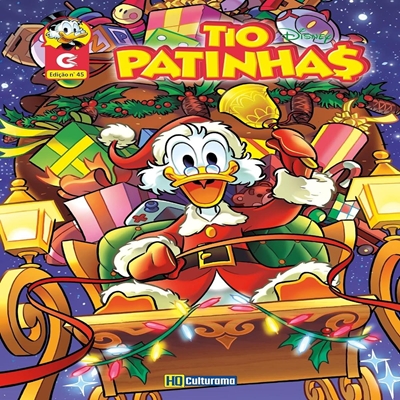 Livro Gibi - Disney - Tio Patinhas - Ed 45 (MP)