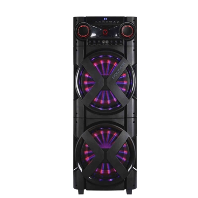 Caixa Amplificada Polyvox Torre Xt-2000t 2000w Preto