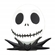 Luminária Jack Skellington 25cm 110/220v Branco (MP)