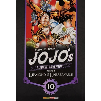 Livro Jojos - Bizarre Adventure - Diamond Is Unbreakable - 10 - Parte 4 (MP)