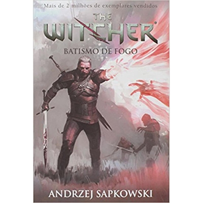 Livro The Witcher - Capa Game - Volume 5 - Batismo De Fogo (MP)