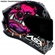 Capacete Asx Draken Preto Rosa 60 (MP)