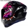 Capacete Asx Draken Preto Rosa 60 (MP)