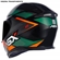 Capacete Asx Eagle Preto Verde Grafite 62 (MP)