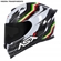 Capacete Asx Eagle Branco 62 (MP)