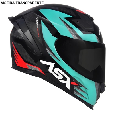 Capacete Asx Eagle Preto Grafite 60 (MP)