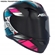 Capacete Asx City Preto Turquesa Rosa 60 (MP)