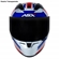 Capacete Asx City Branco E Vermelho 58 (MP)