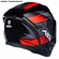 Capacete Asx City Preto Vermelho Cinza 58 (MP)