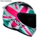 Capacete Asx City Branco E Rosa 60 (MP)