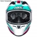 Capacete Asx City Branco E Rosa 60 (MP)