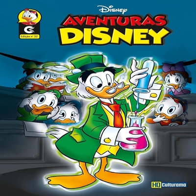 Livro Gibi - Disney - Aventuras Disney - Ed 32 (MP)