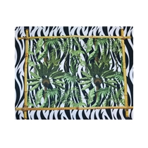 Jogo Americano NSW Zebra Tropical 100% Poliéster 33x45cm 01 Peça (MP)