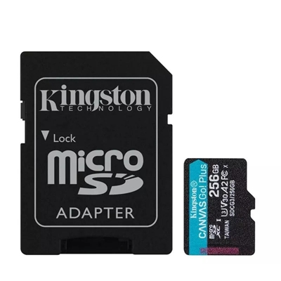 Cartão De Memória Kingston Micro Sd Xc 4k 256gb Sdcg3/256gb (MP)