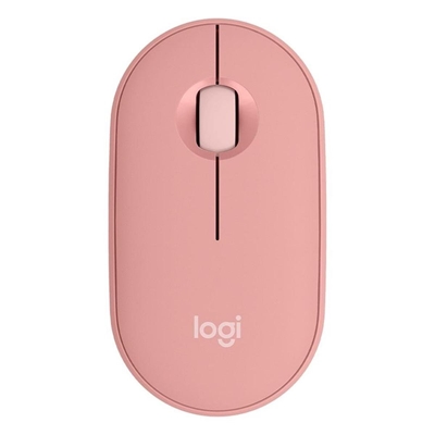 Mouse Sem Fio Logitech M350s Pebble 2 Silent Bluetooth Rosa 910-007048 (MP)