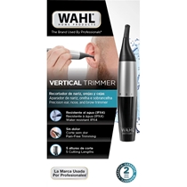 APARADOR DE PELOS WAHL VERTICAL TRIMMER PRETO E PRATA