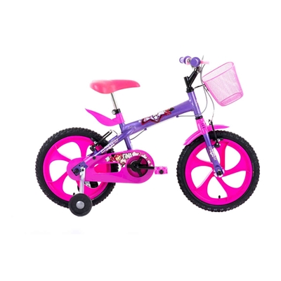 BICICLETA HOUSTON TINA COM CESTA RO-16 ROXO