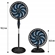 VENTILADOR DE MESA E COLUNA 40CM ARNO X-TREME9 VE3990B1 PRETO / AZUL