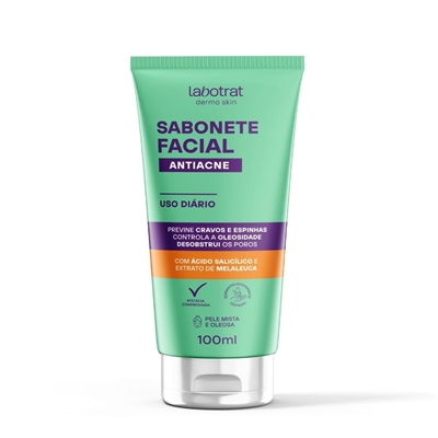 Sabonete Líquido Facial Labotrat Antiacne 100ml (MP)