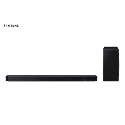 SOUNDBAR SAMSUNG HW-Q800D, COM 5.1.2 CANAIS, WIRELESS DOLBY ATMOS PRETO