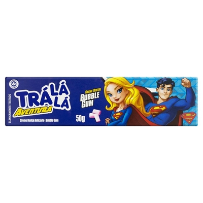 Creme Dental Tralala Aventura Bubble gum 50g (MP)