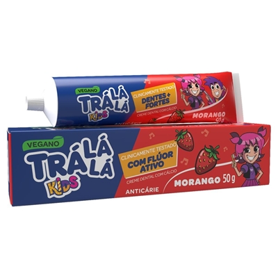 Creme Dental Tralala Kids Morango 50g (MP)