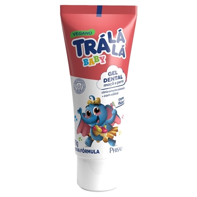 Creme Dental Tralala Baby Maçã E Pêra 70g (MP)