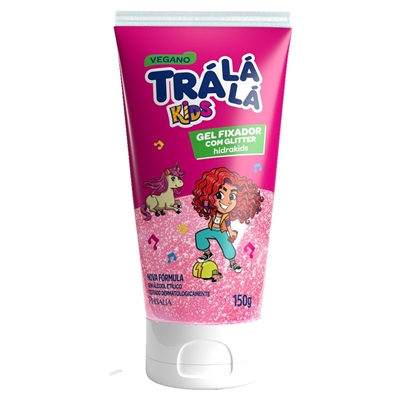 gel Para Cabelo Tralala Kids Com glitter 150g (MP)