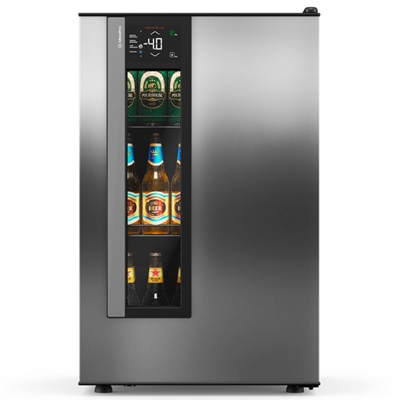 Cervejeira Metalfrio 114 Litros Vertical Beer Maxx One Inverter 127v Inox VN12TPG008