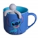 Caneca Zonacriativa 350ml Infusor Para Chá Stitch Relax (MP)