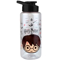 Squeeze Plasduran Body Harry Potter 1 Litro Preto Plástico (MP)