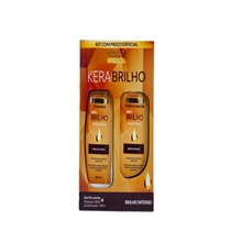 Kit Shampoo 230ml + Condicionador 190ml Kerabrasil Efeito Verniz (MP)