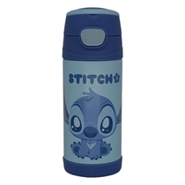 Garrafa Térmica Infantil Zonacriativa Top Handle Stitch Aço Inox 350ml (MP)