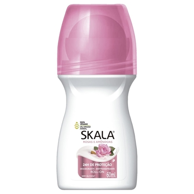 Desodorante Skala Roll-On Rosas E Amêndoas 60ml (MP)