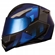 Capacete X11 Trust Pro Transit Azul E Cinza 61-62 (MP)