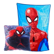 Kit Zonacriativa Almofada E Manta Spider Man (MP)