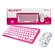 Combo Teclado E Mouse Wireless Letron E Bluetooth Hello Kitty (MP)