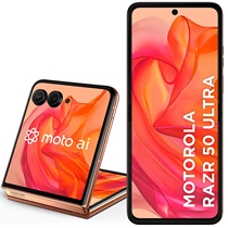 Smartphone Motorola Razr 50 Ultra Laranja 512GB Tela Dobrável 6.9 Câmera 50MP 12 + 12GB RAM Boost