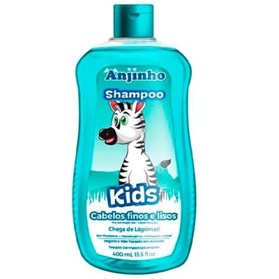 Shampoo Anjinho Kids Cabelos Finos E Lisos 400ml (MP)