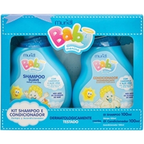 Kit Shampoo E Condicionador Muriel Baby Azul 100ml (MP)