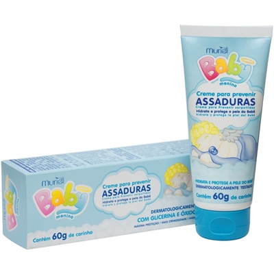 Creme Preventivo De Assadura Muriel Baby Menino 60g (MP)