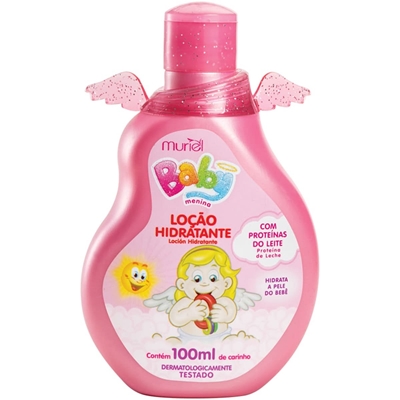 Loção Hidratante Muriel Baby Menina 100ml (MP)