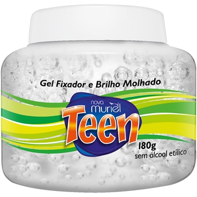 Gel Muriel Teen Molhado Cristal 180g (MP)