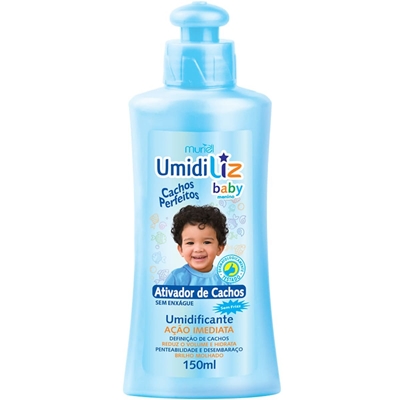 Ativador De Cachos Muriel Umidiliz Infantil 150ml (MP)