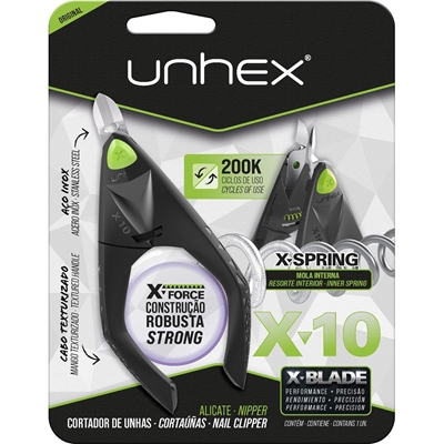 Alicate Para Unha Merheje Unhex X-70 Preto (MP)