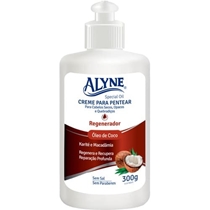 Creme Para Pentear Alyne Regenerador Óleo De Coco 300g (MP)