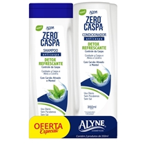 Kit Shampoo E Condicionador Alyne Zero Caspa Refrescante 350ml (MP)