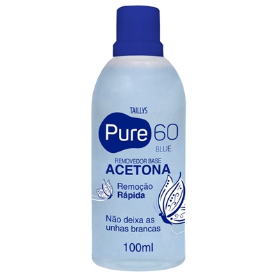 Removedor Com Acetona Pure 60 Alyne 100ml (MP)